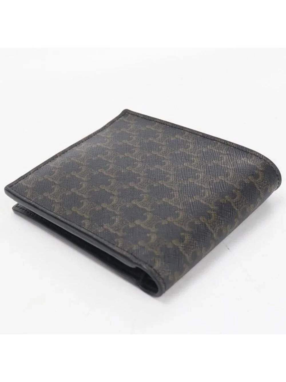 Celine Bifold Wallet Triomphe Canvas